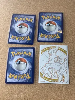 Pokemon 4x V Ultra Rare Card Lot! Collectible Articuno Legendary! Collection - Image 2