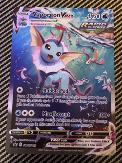 Vaporeon VMAX SWSH182 Jumbo* Cards Holo - Image 2