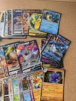 125x Pokemon Tcg Cards All V, Holographic, Ex, Full Art Set - Image 4