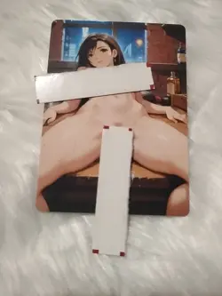 Tifa Lockhart Final Fantasy Waifu Trading Card PEEKA BOO double sided - Image 1