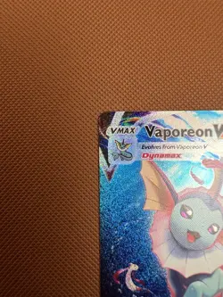 Vaporeon VMAX SWSH182 Sword & Shield Black Star Promo Holo Pokemon TCG Card - Image 2
