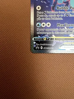Vaporeon VMAX SWSH182 Sword & Shield Black Star Promo Holo Pokemon TCG Card - Image 4
