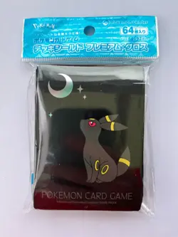 Pokemon Umbreon Official 64pc Card Sleeves Deck Shield, Pokemon Centre Japan - Image 1