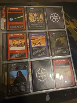 STAR WARS CCG TATOOINE SET OF 90 CARDS NO AI BASIC SET - Image 1