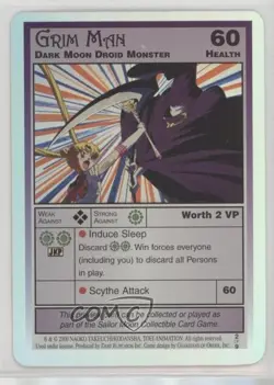 2000 Sailor Moon Collectible Card Game Promos Foil Grim Man #2 - Image 1
