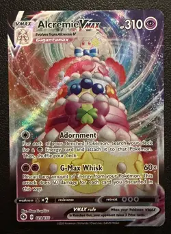 Alcremie VMAX 023/073 Champions Path Holo Ultra Rare Pokemon Card Near mint - Image 1