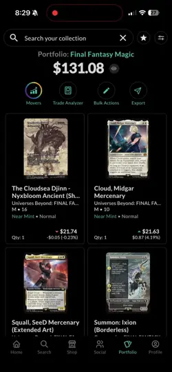 Magic: The Gathering - Final Fantasy 217+ Card Lot Surge Foil, Borderless & More - Image 2