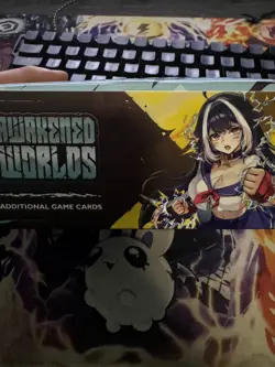 VCard Set 2: Awakened Worlds First Edition Booster Box (OPENED) - Bulk 400 Cards - Image 3