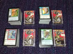 Jim Lee C-23 CCG 1 Sealed Starter Deck 80+ Assorted Loose Cards Nice Mix - Image 1