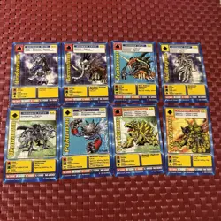 Vintage 1999 Digimon Digi-Battle Series 1 Card Lot Bandai Rare Holo 84 Cards - Image 4