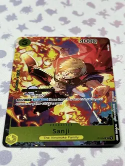 SANJI P-034 CHAMPIONSHIP STAMPED (CS 2023 EVENT PACK) ONE PIECE CARD GAME - Image 1