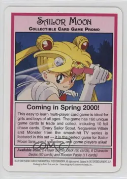 2000 Sailor Moon Collectible Card Game Miscellaneous Promos Promo #PROMO - Image 1
