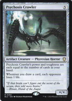 MTG Psychosis Crawler (282) | NM | Commander: Bloomburrow {BLC} - Image 1