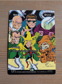 MTG Hex (Borderless) Regular 0017 Marvel's Spider-Man M/NM - Image 1