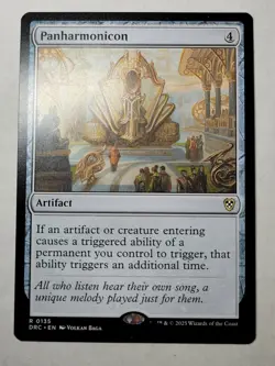 Panharmonicon Aetherdrift Regular Commander DFT DRC 135 mtg NM/M - Image 1