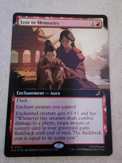 Lost in Memories - (Extended Art) #195 Foil - Avatar - Mtg - Image 1