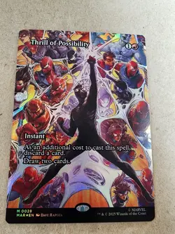 Thrill of Possibility - #28 (Borderless) Marvel Eternal Legal Foil - Mtg - Image 1