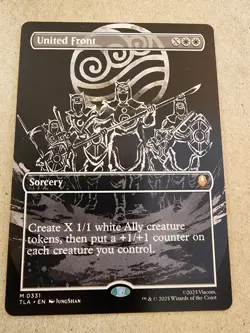 United Front - #331 Regular (Borderless) Avatar: The Last Airbender - Mtg - Image 1