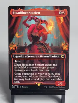 Magic the Gathering - Ravnica: Clue Edition - Headliner Scarlett - Borderless - Image 1