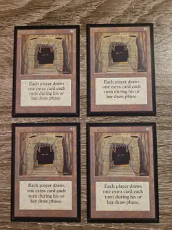 4 Howling Mine Collector's Edition/International Edition Magic MTG - Image 1