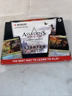 Assassin's Creed Magic The Gathering Starter Kit 2 Themed Decks Learn to Play - Image 1