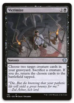 Victimize #118 (NM) Starter Commander SCD Magic MTG - Image 1