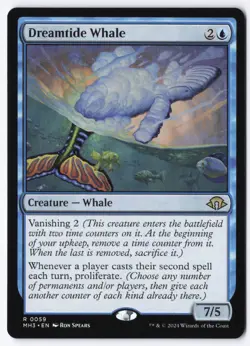 Dreamtide Whale R Modern Horizons 3 59 NM - Image 1