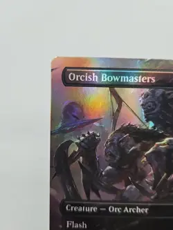 Orcish Bowmasters (Borderless) Universes Beyond: the Lord of the Rings MTG Foil - Image 2