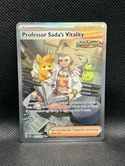 Professor Sada’s Vitality 256/182 SIR Paradox Rift SPECIAL ILLUSTRATION Pokemon - Image 3