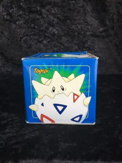 TOGEPI 1999 Pokemon 23K Gold-Plated Trading Card/Ball Burger King Blue - Image 2