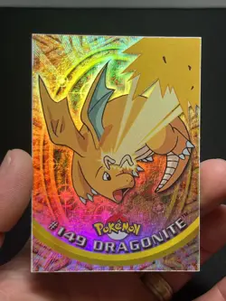 2000 Topps Pokemon Series 3 #149 Dragonite Series 3 Rainbow Foil - Image 1