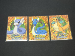 Topps Pokemon Dratini Dragonair Dragonite E10 E11 E12 non holo - Image 1