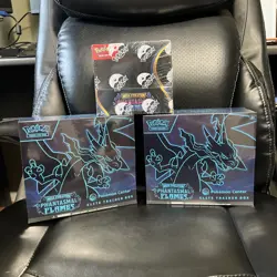Pokemon Center Phantasmal Flames 2 Elite Trainer Boxes (ETB) and 1 Booster Box - Image 1