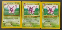 Venomoth #29/64, Jungle Unlimited Non-Holo Rare, 1999 Vintage Pokemon TCG, LP - Image 2