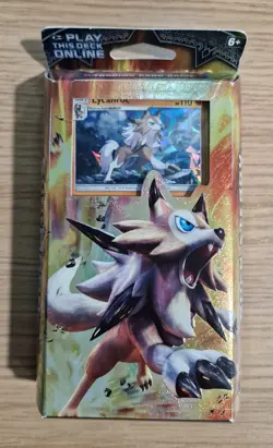 Pokemon TCG Burning Shadows Expansion Theme Deck Rock Steady Lycanroc Deck - Image 1