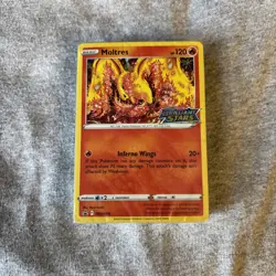 Pokemon - Moltres Stamped Holo - SWSH185 - Brilliant Stars Promo Deck - Sealed - Image 1
