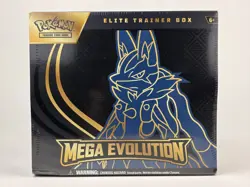 Pokemon Mega Evolution Lucario Elite Trainer Box ETB New/Sealed - Image 1