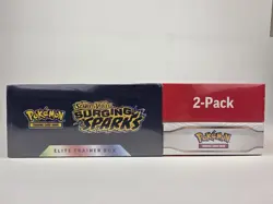 Pokemon TCG Surging Sparks ETB + Booster Bundle, (2-Pack Costco) - Image 2