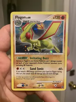Flygon - 5/132 - Pokemon TCG Secret Wonders Holo Rare *Swirl* NM - Image 1