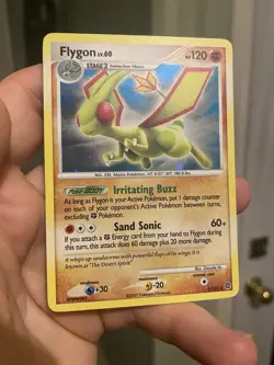 Flygon - 5/132 - Pokemon TCG Secret Wonders Holo Rare *Swirl* NM - Image 3