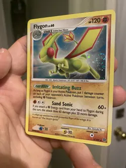 Flygon - 5/132 - Pokemon TCG Secret Wonders Holo Rare *Swirl* NM - Image 4