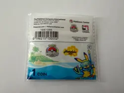 2024 Honolulu Pokemon Center World Championships Pikachu Metal Coin - Image 2
