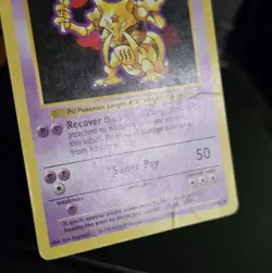 Pokemon TCG - KADABRA - 32/102 - SHADOWLESS - WOTC - BASE SET (1999) - HP/MP - Image 2
