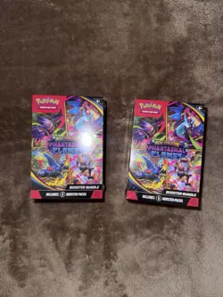 Phantasmal Flames Booster Bundles - Lot of 2! - Factory Sealed Pokemon TCG - Image 2