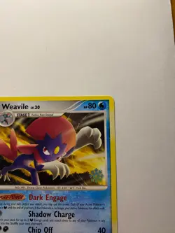 Weavile 40/132 Countdown Calendar Promo Snowflake Stamp Pokemon LP - Image 4