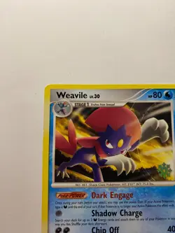 Weavile 40/132 Countdown Calendar Promo Snowflake Stamp Pokemon LP - Image 5