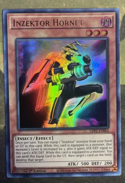 Inzektor Hornet - Yugioh 1st Edition GFP2-EN062 - Near Mint - Image 1