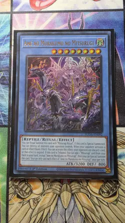 Ame no Murakumo no Mitsurugi - SUDA-EN092 - Ultra Rare - 1st Edition Mint Yugioh - Image 1
