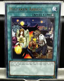 Yu-Gi-Oh Mistaken Arrest - Maximum Gold MAGO-EN080 - Image 1