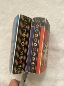 Pokemon Card Binder Holder 30 Pocket Sleeves Solgaleo Lunala/Sun & Moon Lot of 2 - Image 5